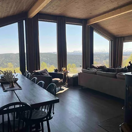 Feriehus Modern Mountain Hut -great View Ryfoss
