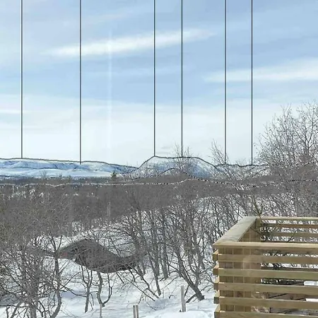 Modern Mountain Hut -great View Feriehus Ryfoss