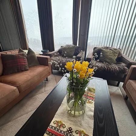 Modern Mountain Hut -great View Feriehus Ryfoss